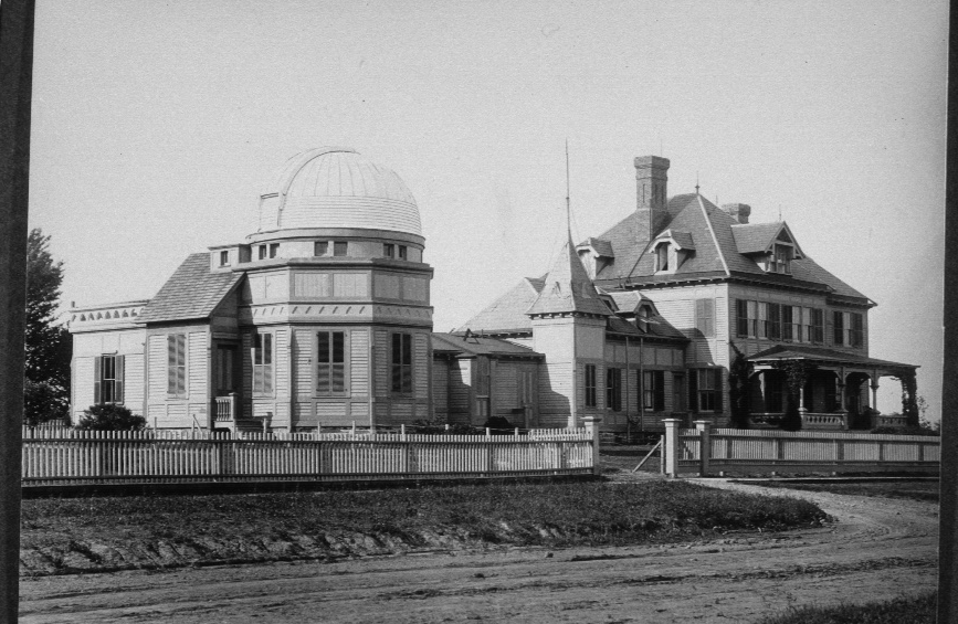 View from southwest (photo circa 1886)