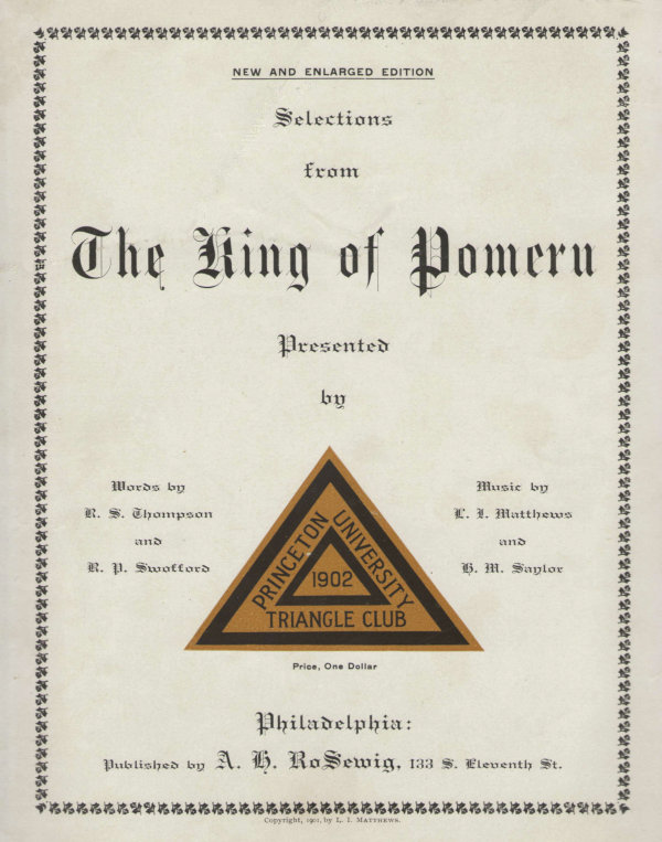 1900-1901:  The King of Pomeru