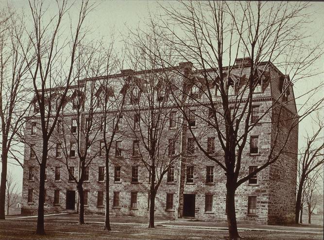 View from east, after remodeling of 1872 (photo c.1876)