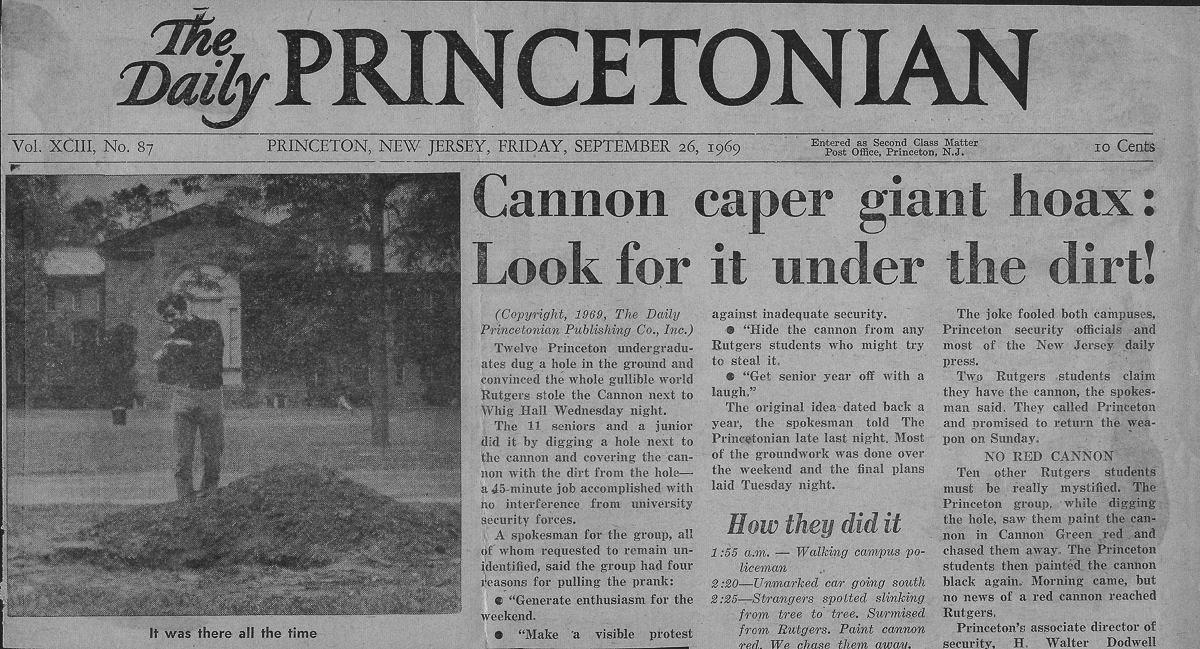 Princetonian headline