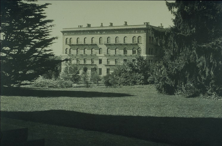 View from east (photo before 1912)