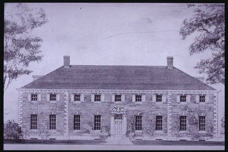 Quadrangle Club rendering circa 1915