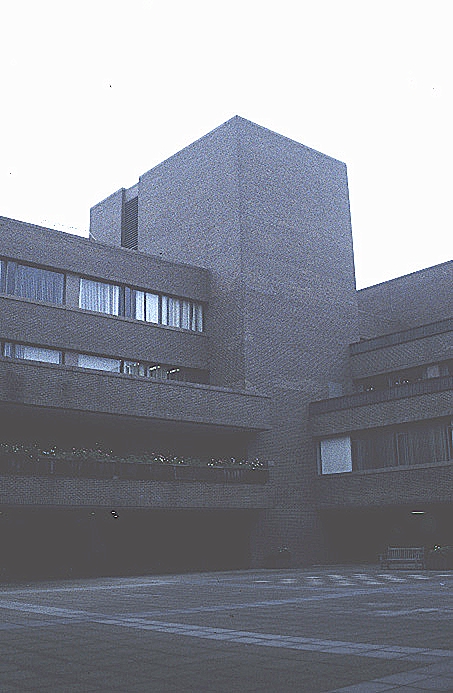 View from south west, courtyard