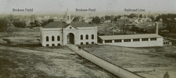 More tracks laid near Brokaw Pool