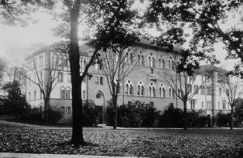 View from west (photo circa 1929)