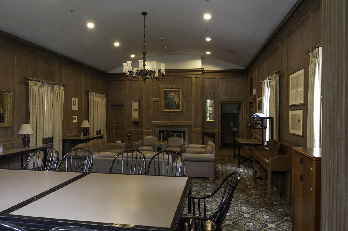 Interior of 1915 Room looking east