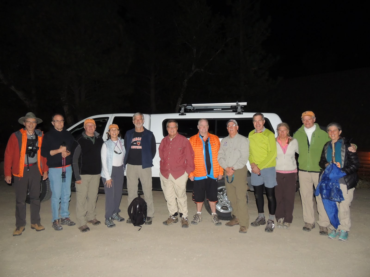 Friday September 18th before dawn: The start