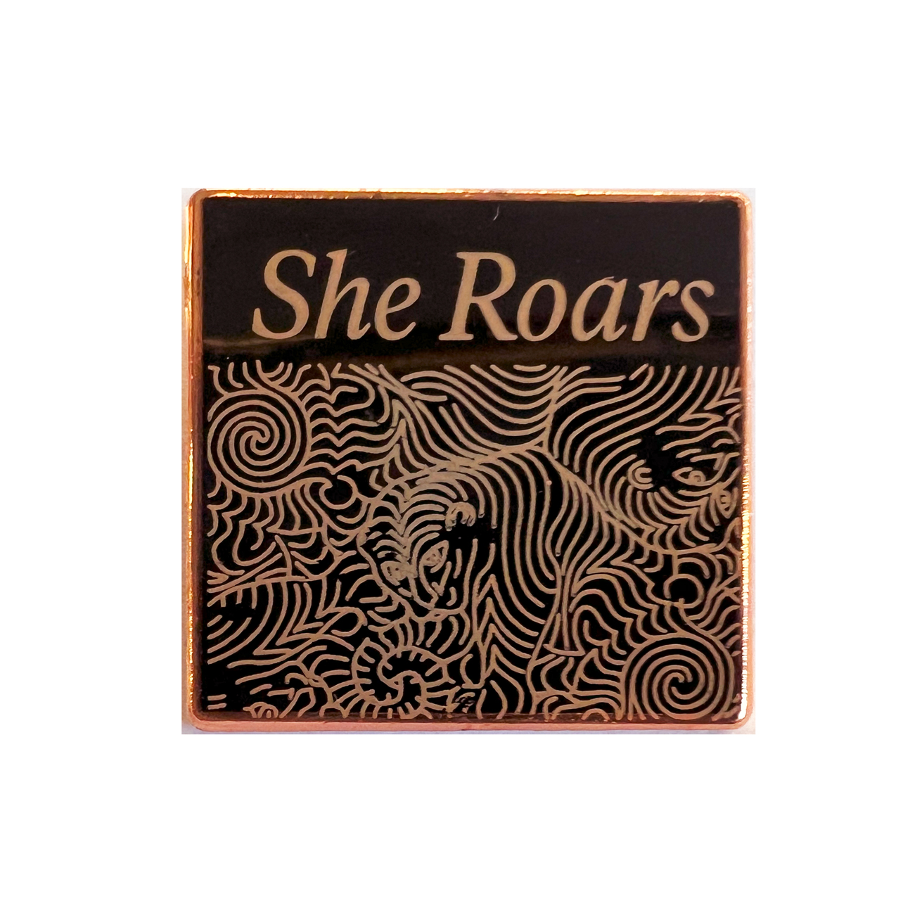 She Roars Event Pin
