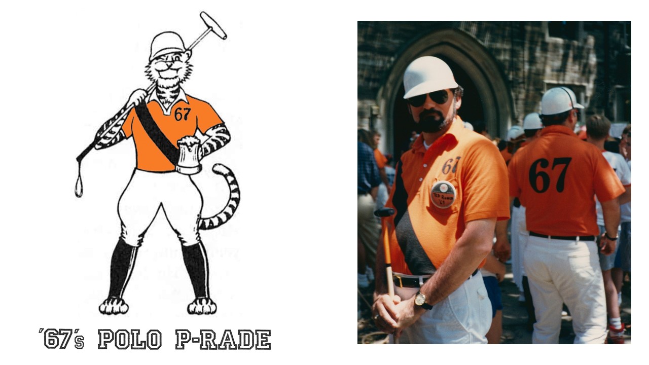 1987:  Twenthieth Reunion "'67's Polo P-rade"