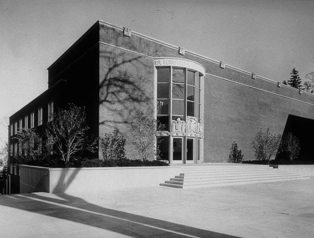 Woodrow Wilson School (now Corwin Hall) main fascade