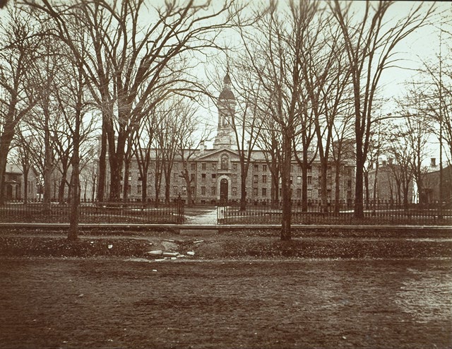 View from north circa 1866-69