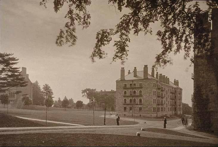 View from north (late 1890's photo?)