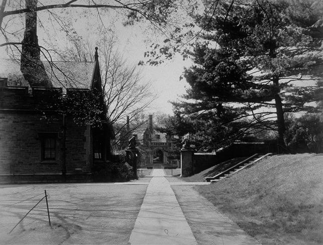 View from east (photo 1947)