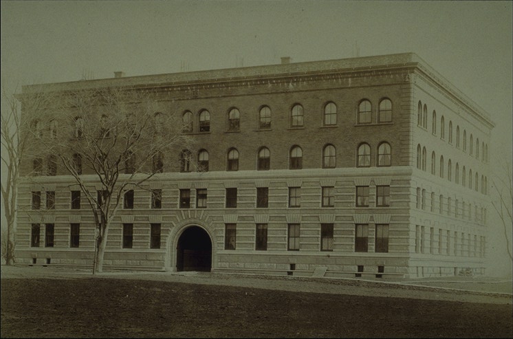 View from northwest (1890's photo)