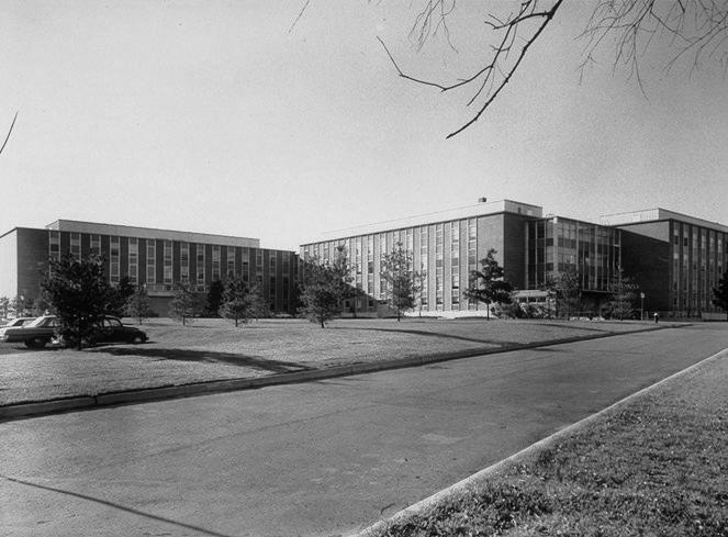View from southeast (photo 1960's)