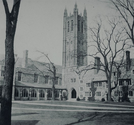 Courtward, looking northwest (photo 1930)