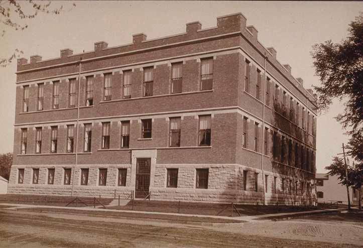 Chemical Laboratory, viewed from the northwest (photo circa 1893)