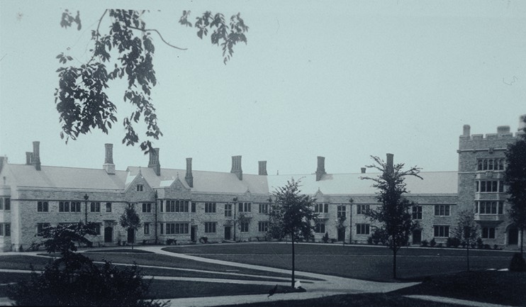 View from northeast (photo circa 1924)