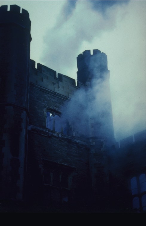 University Gymnasium, ruins after fire of 1944