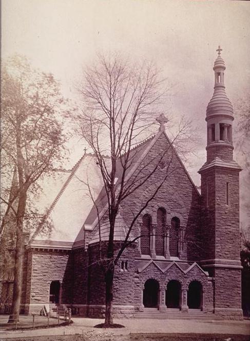 View from west (photo c.1888)