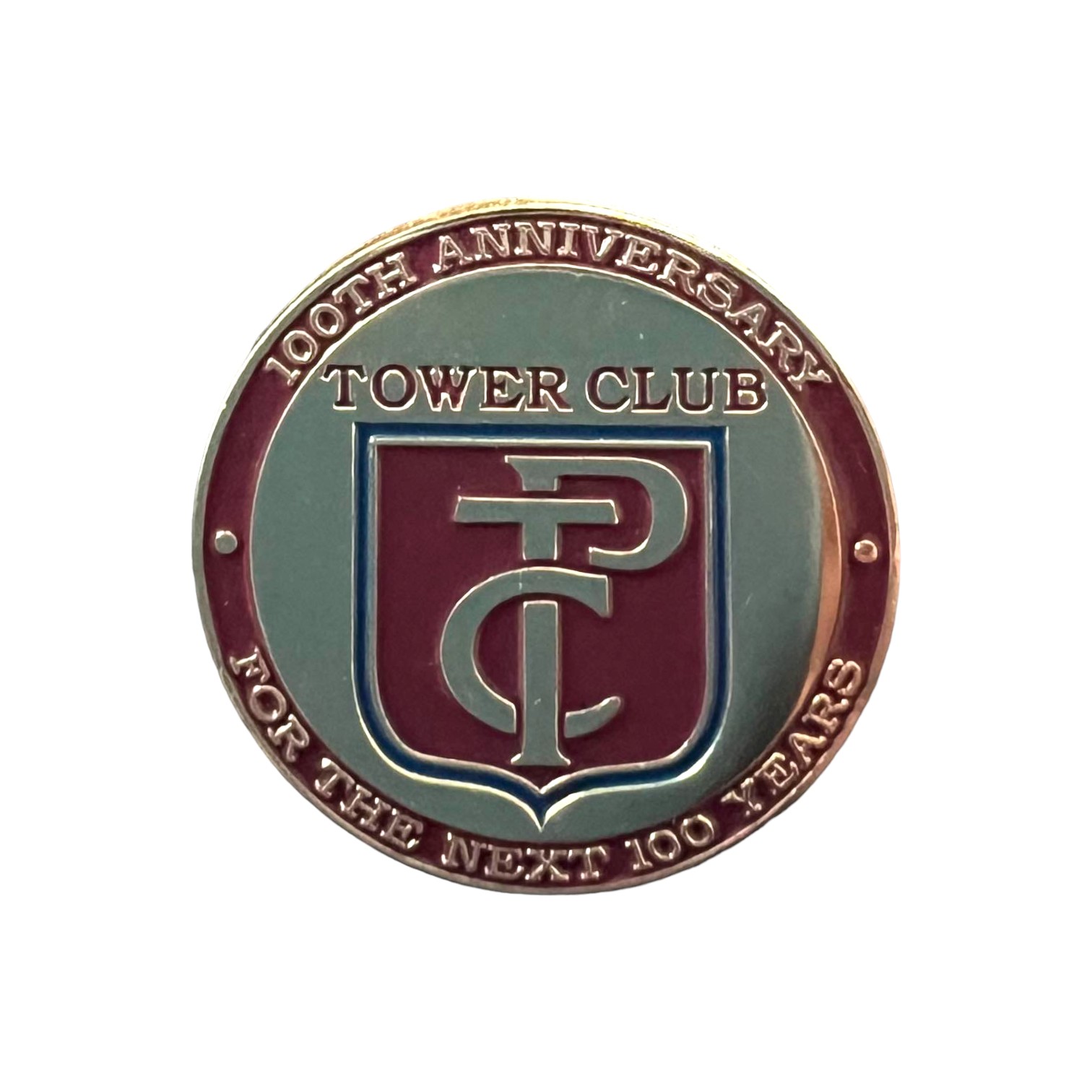Tower 100 Year Anniversary Pin