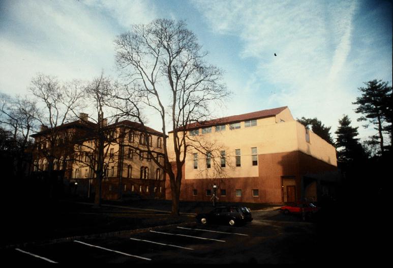 Southwest view of museum expansion