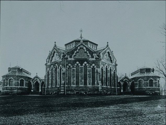 View from north (photo 1870's)