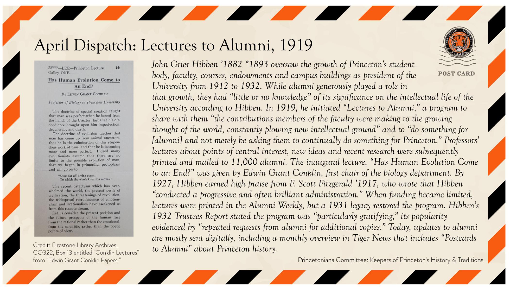 39.  April 2026 Postcard
