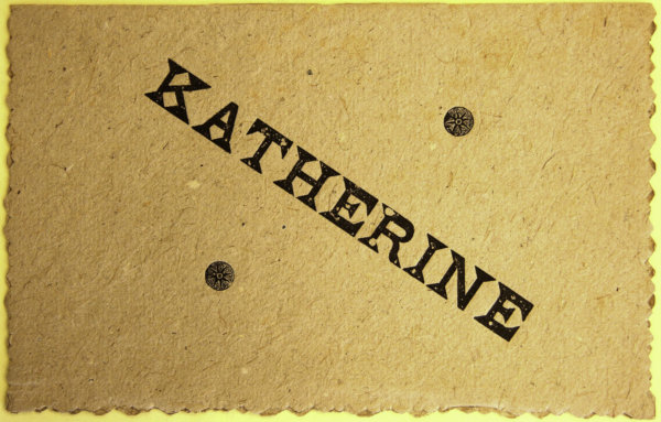 1891-1892:  Katherine