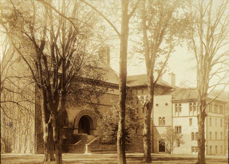 North facade (photo circa 1923)