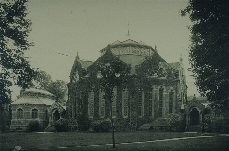 View from northwest (photo circa 1900)