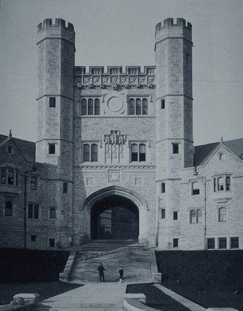 4. The Western Wall:  Blair, Little, and the University Gymnasium