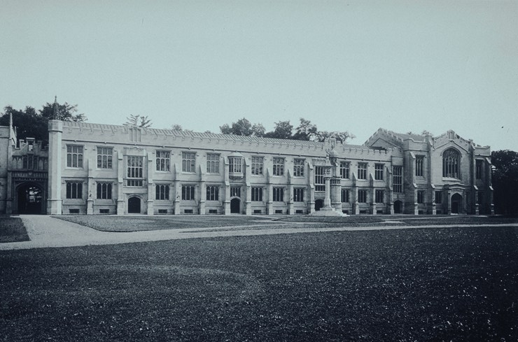 McCosh Hall viewed from the north (photo early 1920's?)