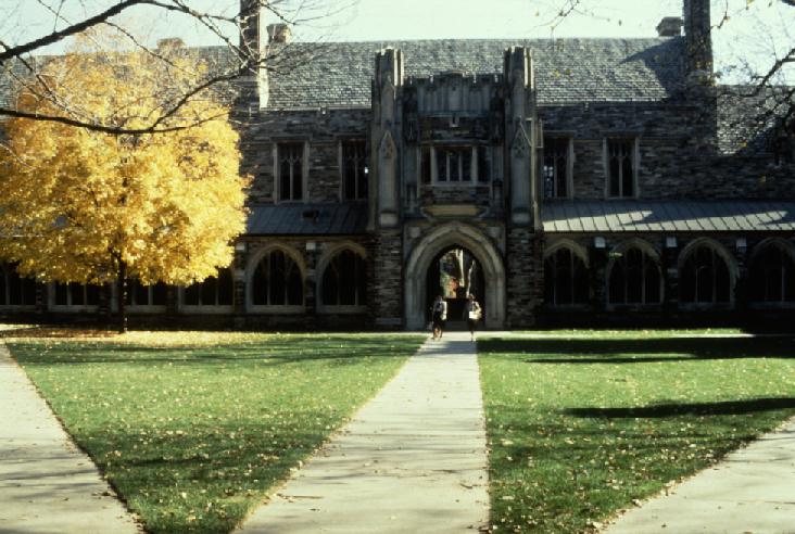 Courtyard looking east