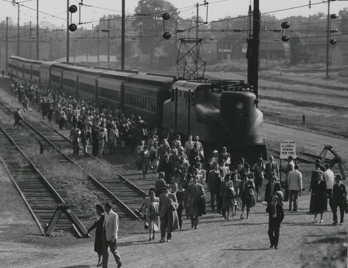 Just one special train for the 1947 Brown game