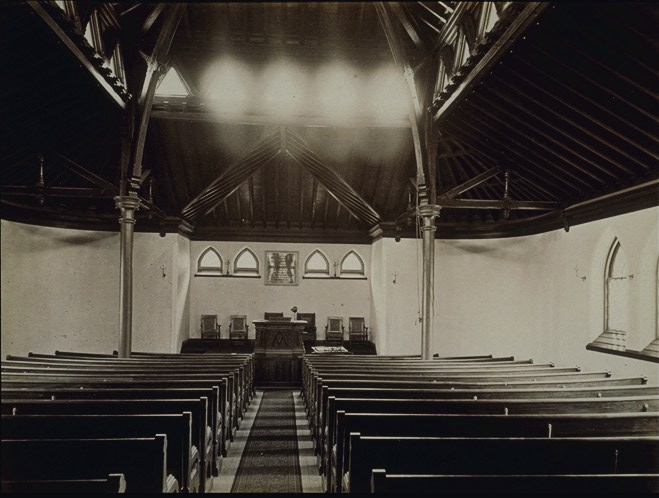 Interior (photo circa 1880)
