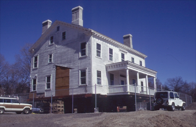 Preparing to be moved in 1997