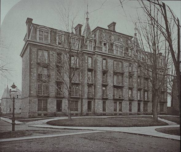 View from the east circa 1879