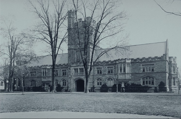 View from west (photo early 20th century)