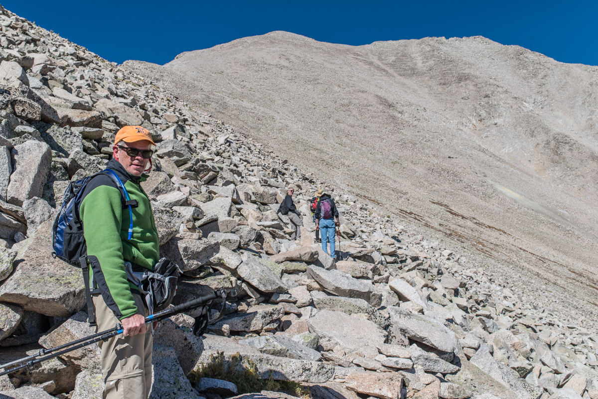 We follow the "old" trail