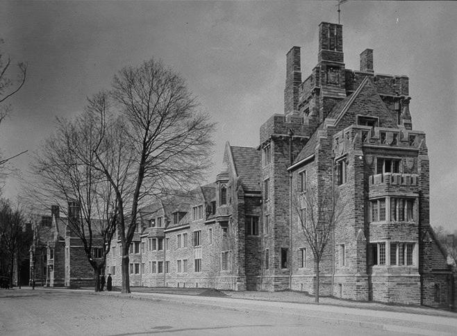 View from southwest (photo 1920's?)