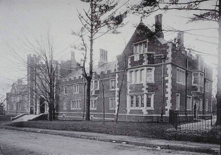 View from northeast (photo from album, circa 1905)