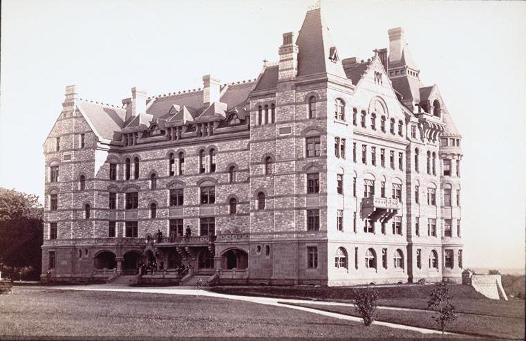 Witherspoon Hall: View from northwest