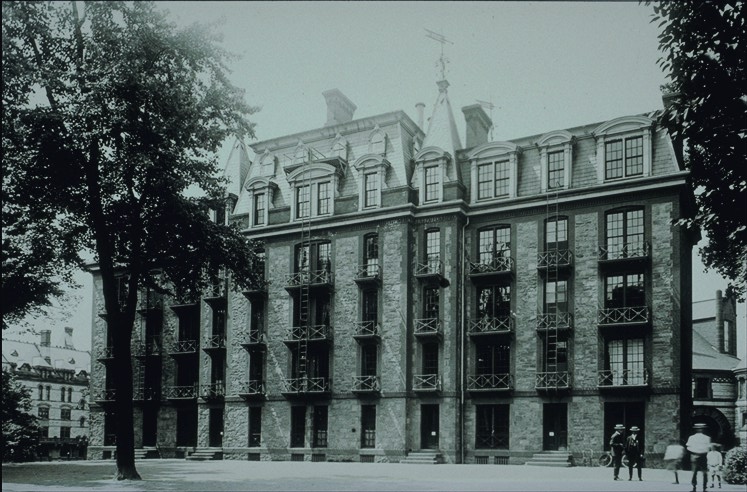 View from east (photo circa 1900)