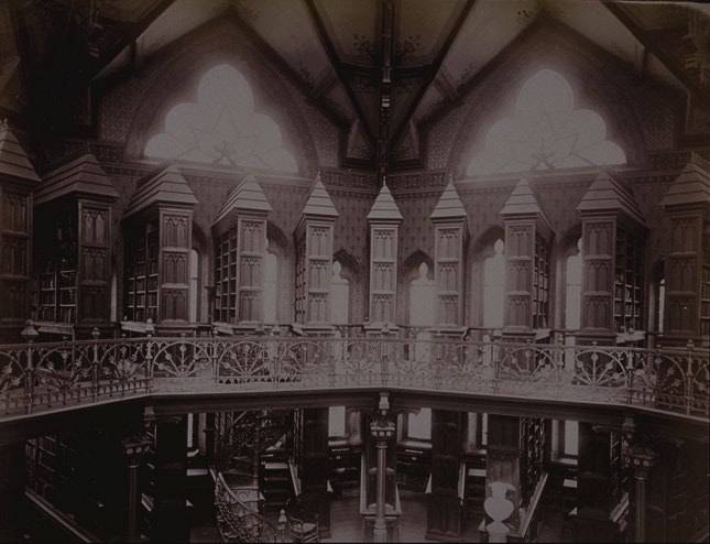 Interior, rotunda viewed from balcony (photo circa 1883)