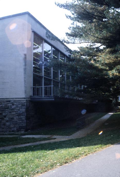 EQuad Library, view from north