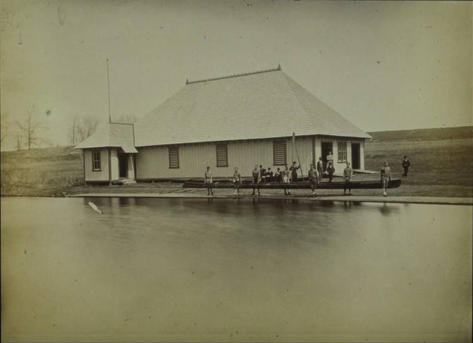 View from water (photo circa 1876)