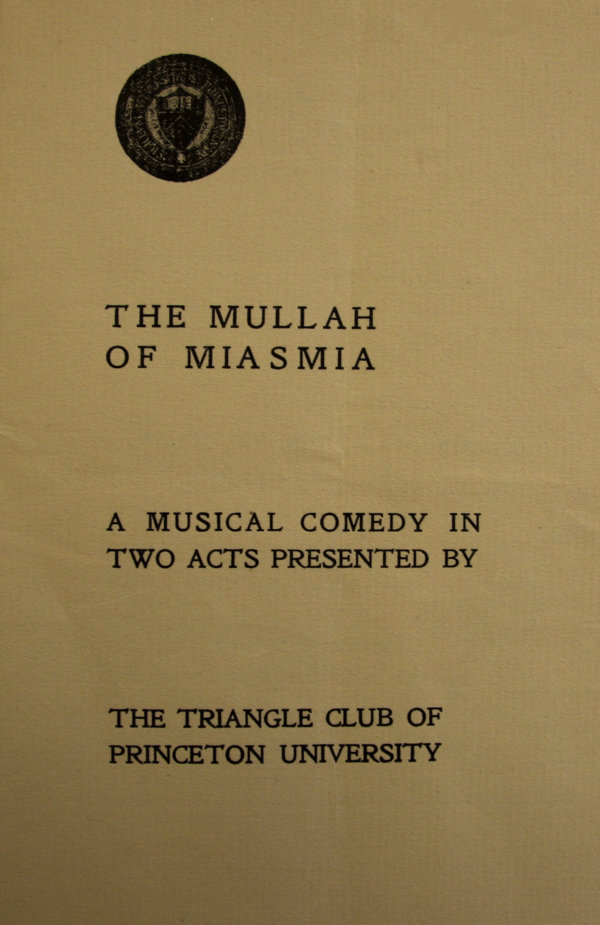 1902-1903:  The Mullah of Miasma