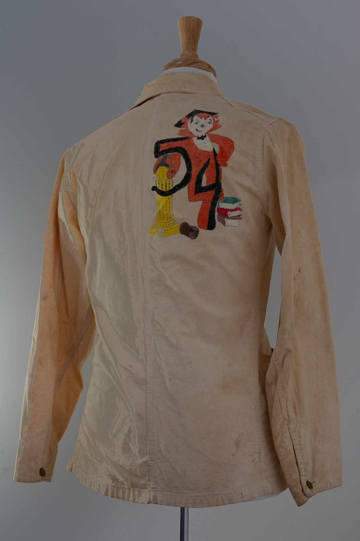 Beer Jacket 1954 Rear Colorized