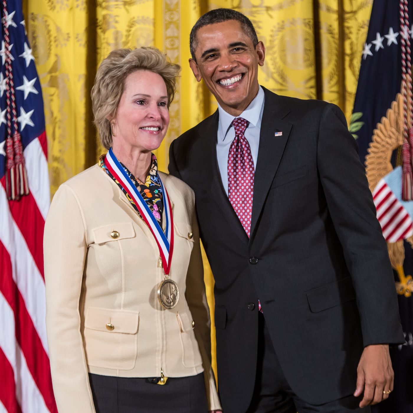 Receiving the National Medal of Technology and Innovation